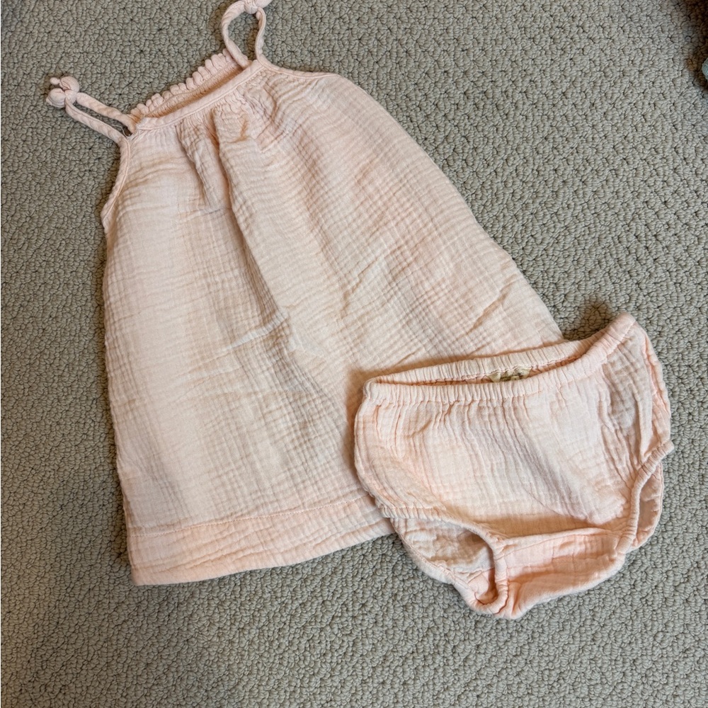 Baby GAP Organic Baby Dress with Bloomers